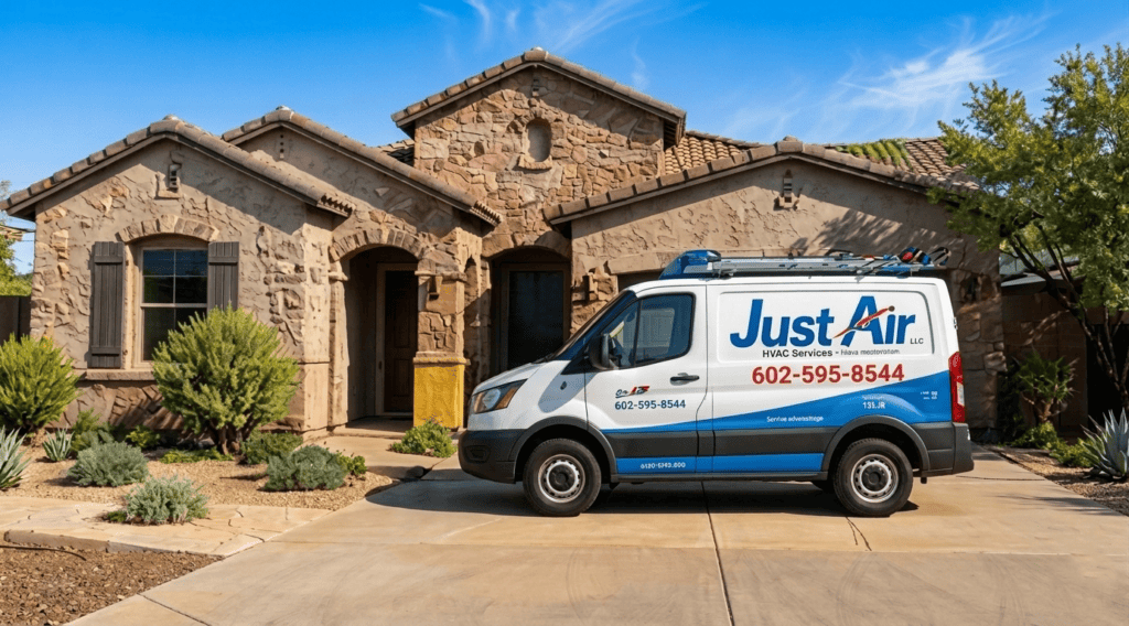 HVAC technician providing AC repair and air conditioning service in Cave Creek, Arizona